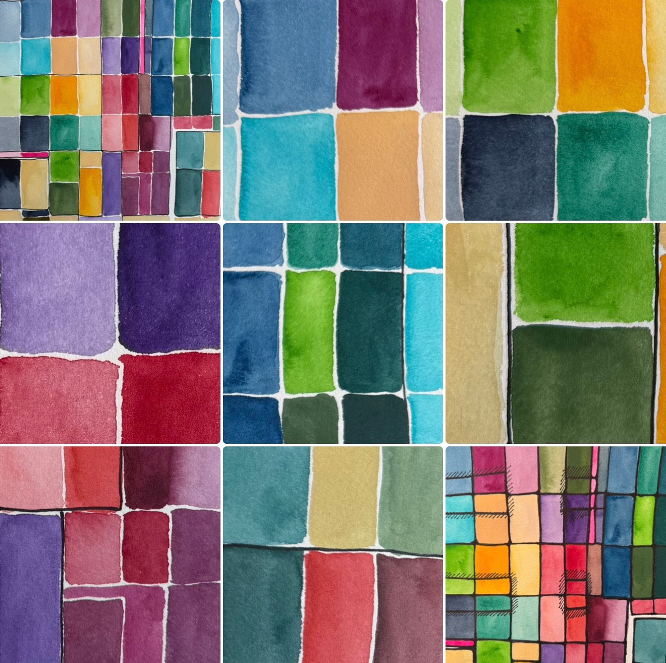 Farbe als System – über Kontraste, Übergänge und meine eigene Palette