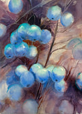 Blaue Äpfel